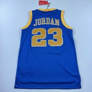 Vintage Michael Jordan #23 Laney High‎ School Bucs Basketball Jersey Bulls Small